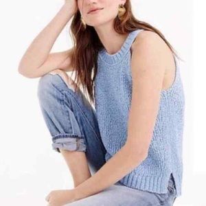 Jcrew high neck sweater tank
